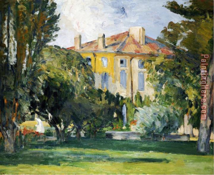 Paul Cezanne The House at Jas De Bouffan 1882 1885